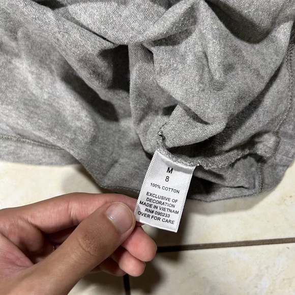 Essentials Fear Of God Kids shirt (Sz 8m) DAMAGE - Picture 5 of 10